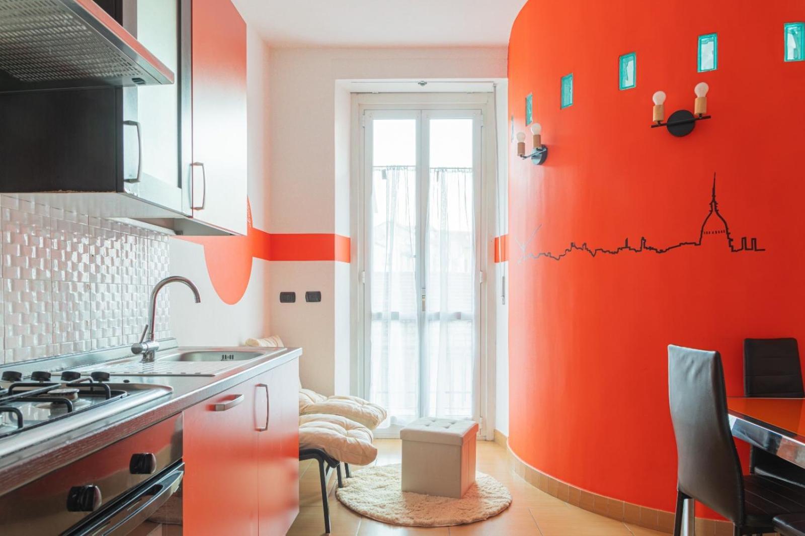 Equipped Apt Near To Parco Dora Turin Bagian luar foto